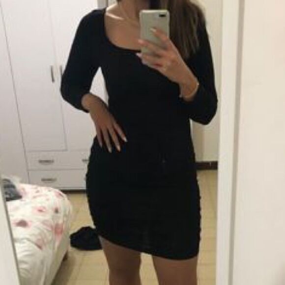 ✨ Crisscross Back Ruched Detail Dress✨ - Picture 6 of 9